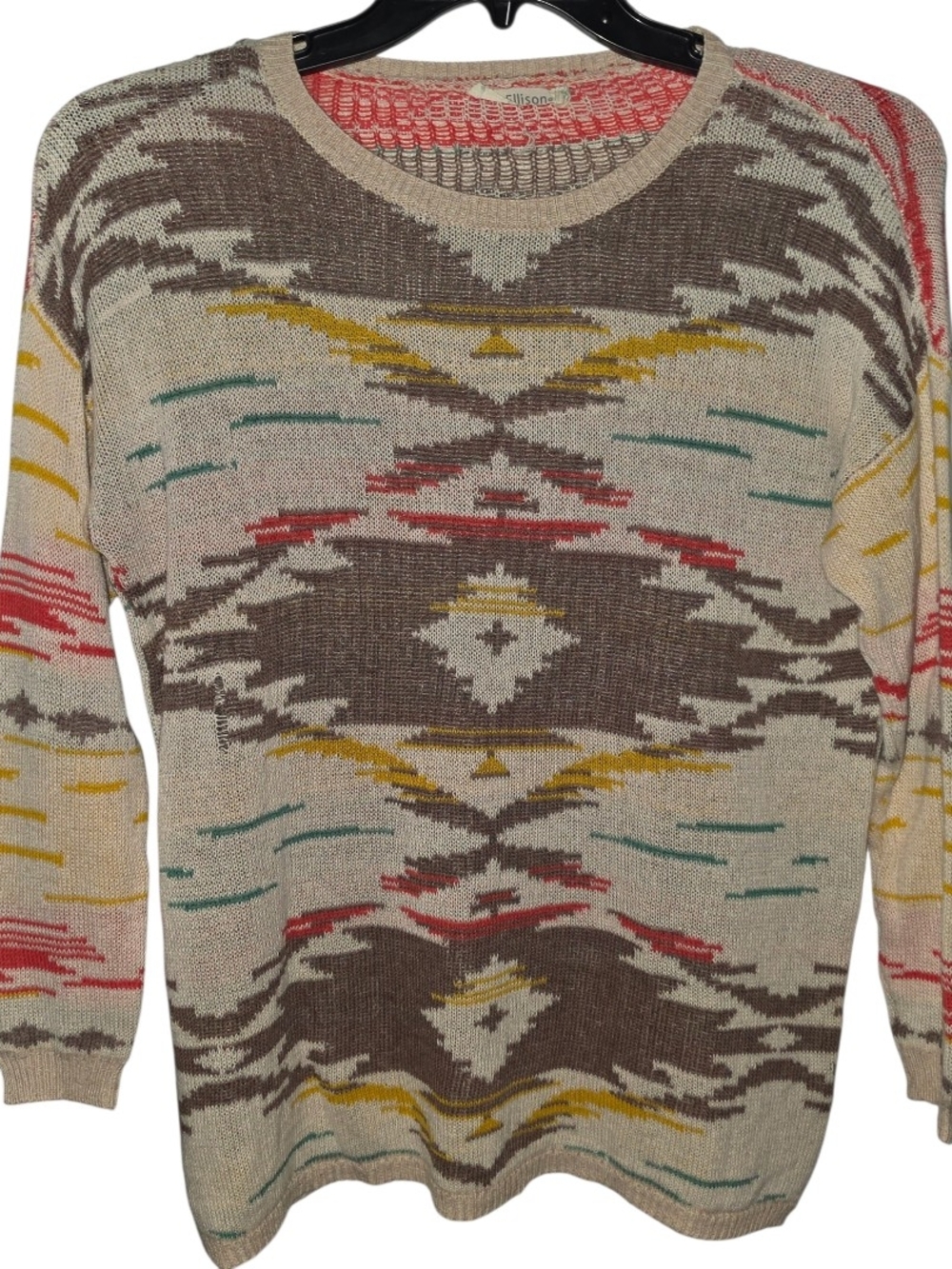 Ellison Long Sleeve Sweater Size Medium